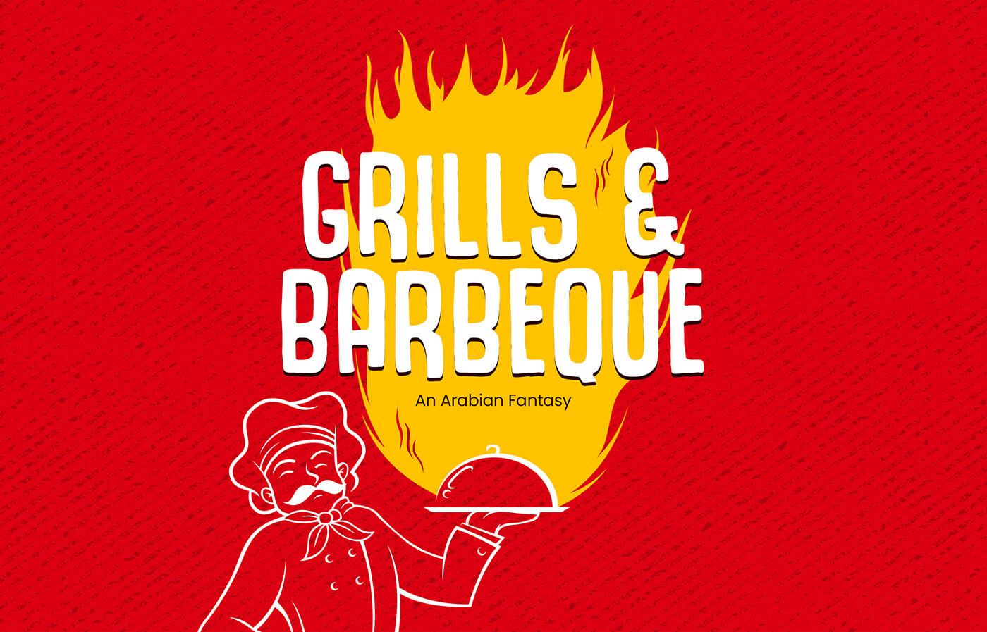Arabian grills and barbeque takeaway box design for Zaitoon Restaurant India