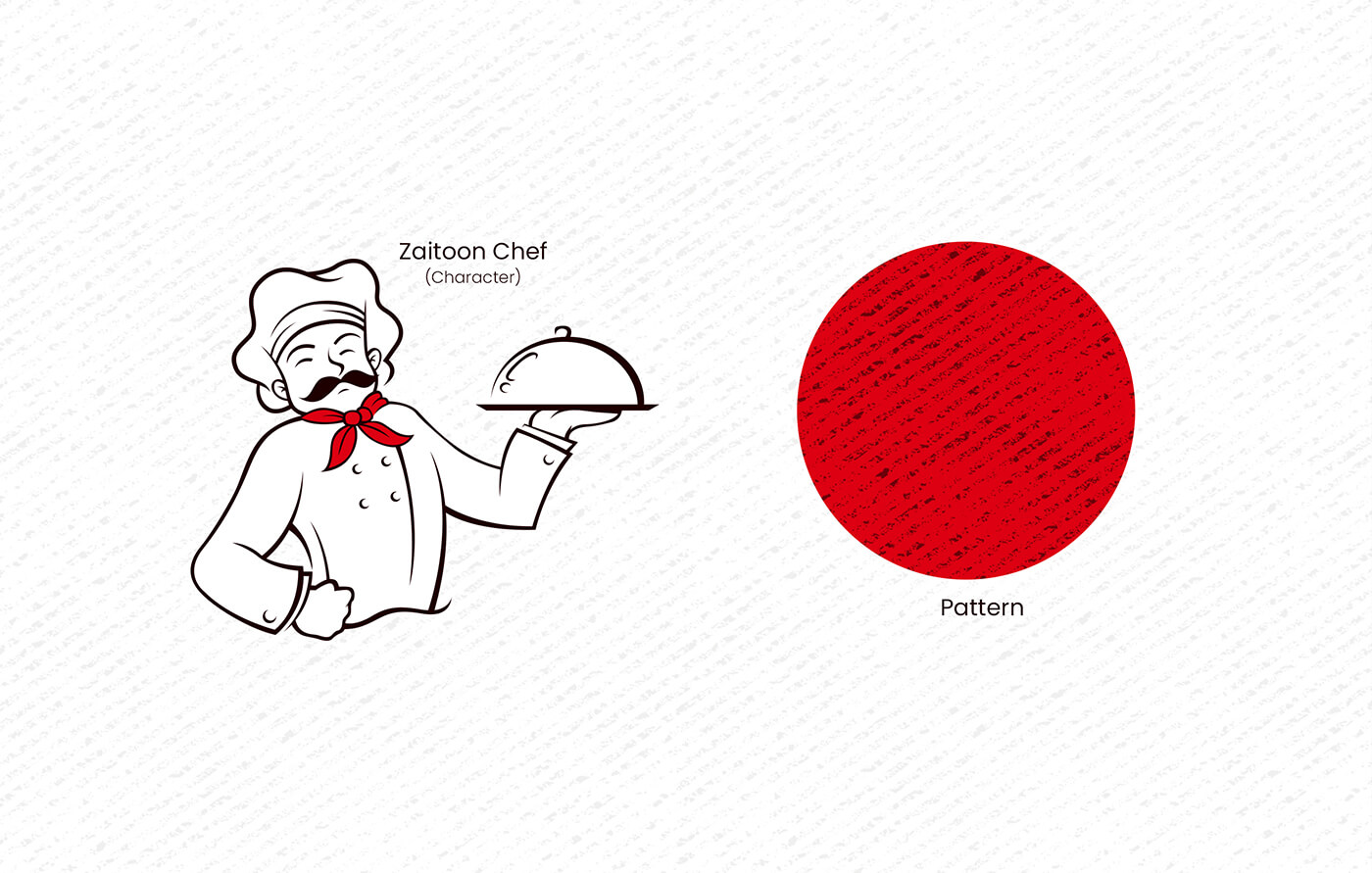 Zaitoon Kerala food parcel box with grills, barbeque illustrations, and halal branding